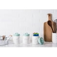 thumbnail image 3 of DII Kitchen Accessories Collection Ceramics, Jar Canister Set, Aqua, 3, 3 of 3