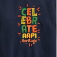 thumbnail image 3 of Instant Message - Celebrate AAPI Heritage - Toddler And Youth Crewneck Fleece Sweatshirt, 3 of 6