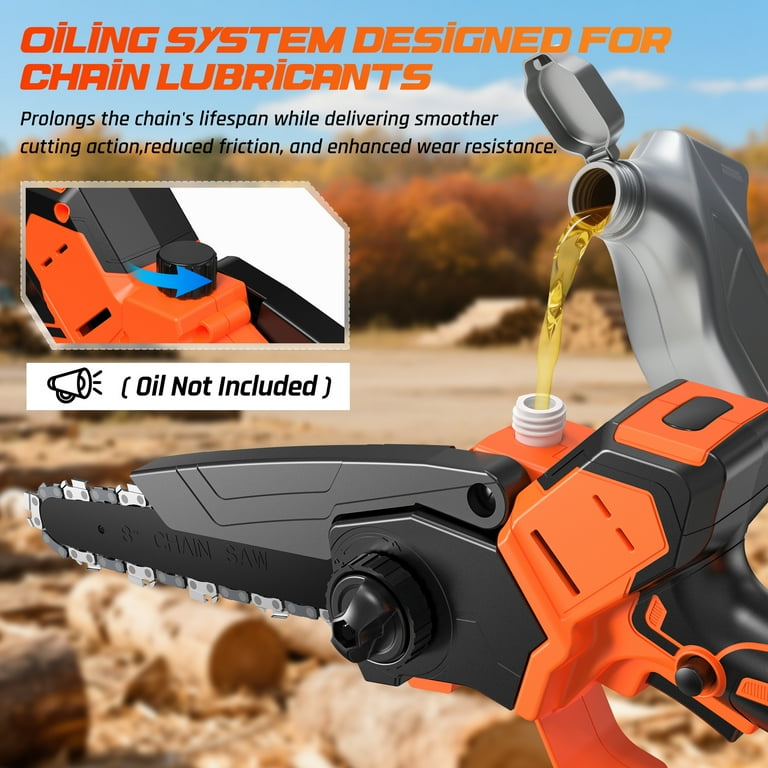 新品未開封DLiP BLAHRMY CHAINSAW Amazon.com: ZEEKSAW Mini Chainsaw 6 Inch Cordless, Super Handheld