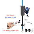 thumbnail image 1 of Adjustment Rotatable Fishing Rod Holder 316 Stainless Steel Rail Mount Slotted Rod Support Tube Mount Bracket Accessories, 1 of 7