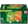LATE JULY Snacks Variety Pack Tortilla Chips, 0.9 oz 10 Count Snack Bags