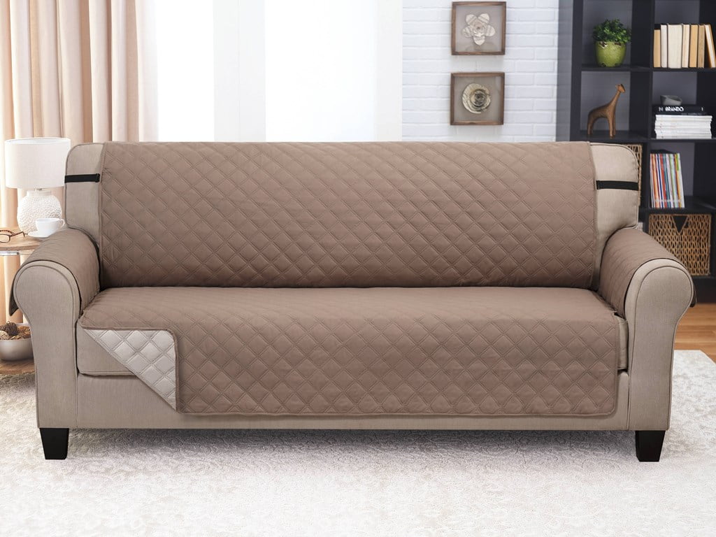 Reversible Furniture Protector XL Sofa Taupe/Beige