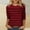 Red, variant on ALLLIST Spring Tops for Women 2024 Black 3/4 Sleeve Crew Neck Striped T-Shirts Casual Ladies Tops and Blouses