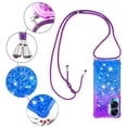 thumbnail image 5 of Funda para Honor 90 Lite 5G Brillantina Líquida Divertida Reluciente y con Cristales en Movimiento Cuerpo Cruzado con Cordón Ajustable, 5 of 5