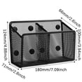 thumbnail image 4 of Desk Organizers and Storage Drawers Office Desk Organizer with 2 Compartments Drawer | the Mesh Collection Black Desk Drawer Organizers and Storage Office Supplies Desk Organizer, 4 of 8