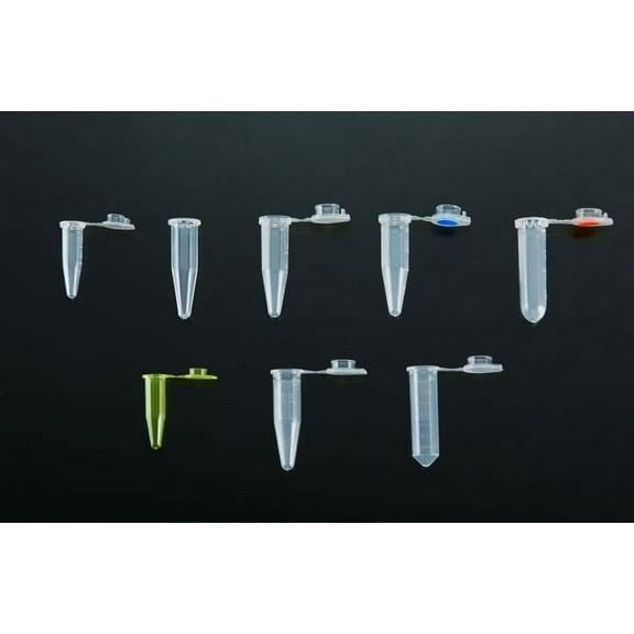 Micro Tubes: Safe-Lock Micro-centrifuge Tube, Eppendorf Type, 0.5mL, Packaging: 500 per Resealable Bag, Non-Sterile by Sponix BioRx