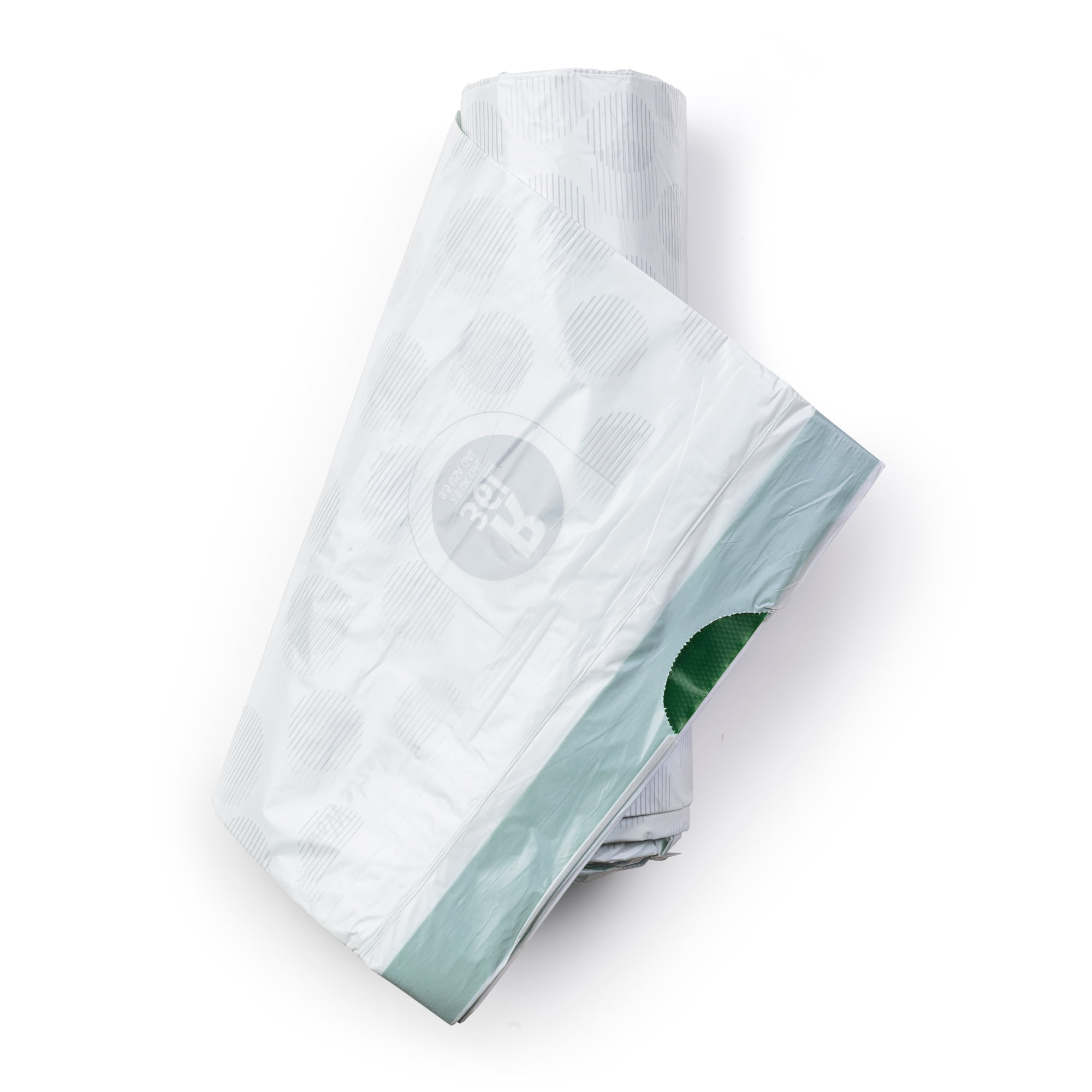 Brabantia PerfectFit Trash Bags with Drawstring Handles, Code R, 9.5 Gallon (36L), 120 Count