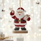 thumbnail image 1 of pstuiky Colgantes navideños múltiples de Papá Noel y árbol para el hogar, colgantes acrílicos para el interior del coche, 1 of 7