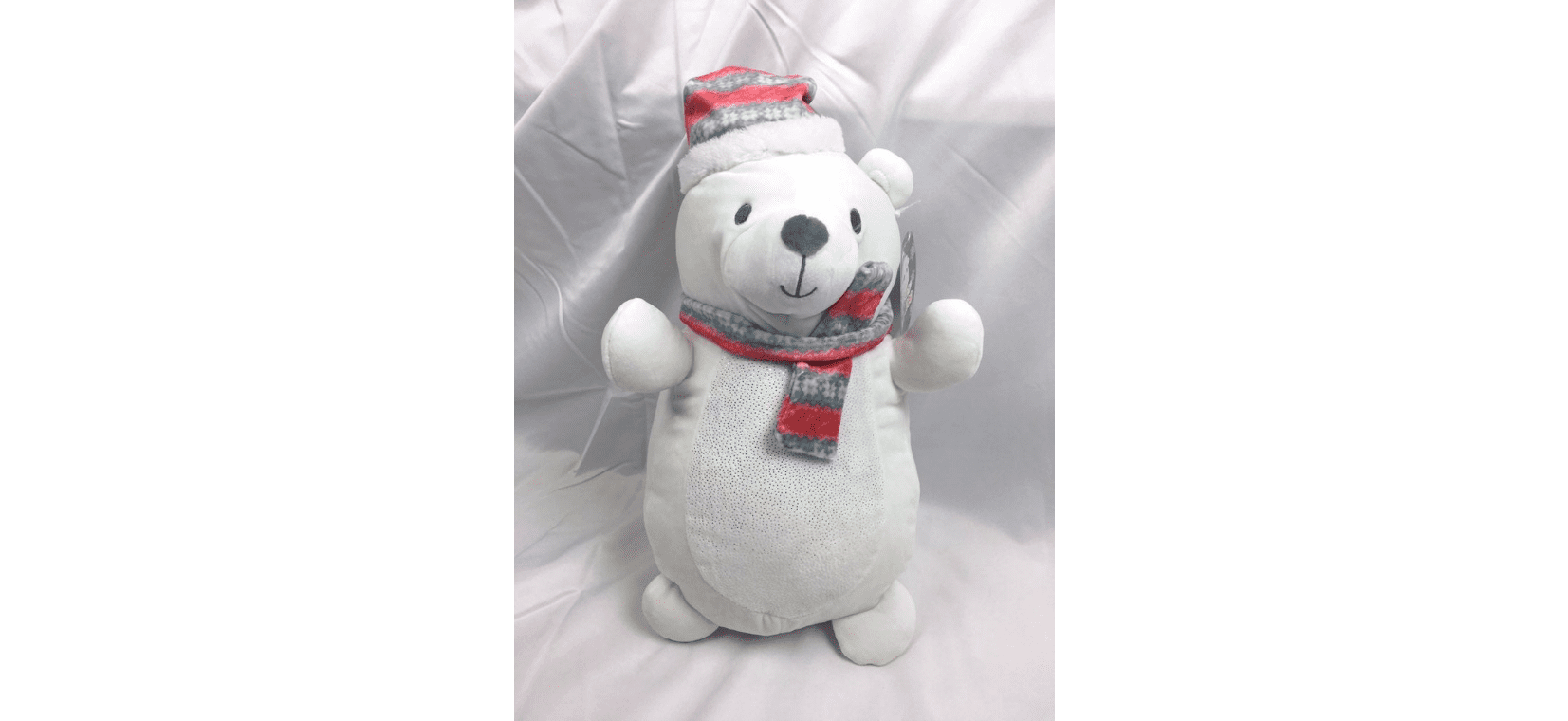Squishmallows Hug Mees Mags The Polar Bear Plush 12” Doll Toy Christmas 2020 