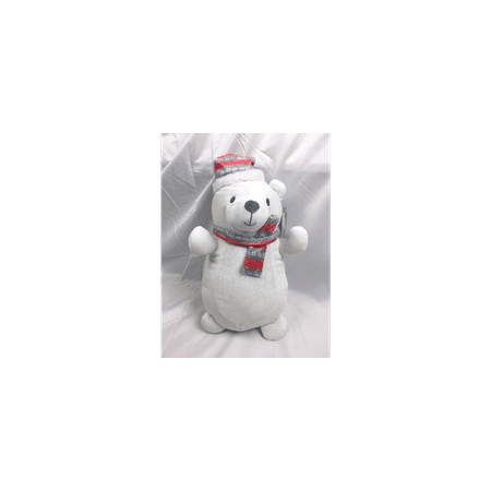 Squishmallows Plush 14" Hug Mees Holiday Time Polar Bear