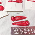 thumbnail image 3 of Adorkable Strawberry Hair Clip Lovely Hair Tie Glittering Hairpins Barrettes for Girls 2000s Trend, 3 of 8