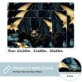 thumbnail image 2 of Bat Non-Slip Polyester Floor Rug Mat, Machine Washable Floor Mats, 2 of 6