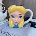 thumbnail image 3 of Taza de cerámica de para niños, juguetes de figuras de acción de Alicia en el país de las Maravillas, Sombrero Loco, reina roja, taza encantadora, regalos creativos, 3 of 4