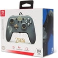 thumbnail image 1 of Switch Control Hylian Shield Gray Power A - Alambrico PDP Nintendo Switch, 1 of 4
