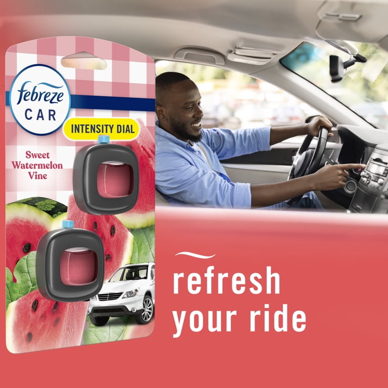 Febreze Car Vent Clip Air Fresheners, Sweet Watermelon Vine Scent  display picture 1