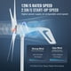 thumbnail image 3 of Generador de turbina eólica VEVOR de 500 W, kit de turbina eólica de 12 V, generador de energía eólica de 5 aspas con controlador MPPT, dirección de barlovento ajustable y velocidad de viento inicial, 3 of 9