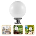 thumbnail image 5 of Luz solar en forma de bola Luz de energía solar al aire libre Lámpara de energía solar a prueba de agua Lámpara exterior Patio Pared de pared Luz de iluminación Herramienta (blanco), 5 of 5