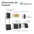thumbnail image 4 of Cocina Integral Completa Modular Madesa Lux 240cm BN 02, 4 of 5