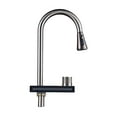 thumbnail image 2 of 4 Modes Kitchen Faucet With Pull Down Sprayer Kitchen Faucet 360° Swivel Kitchen Faucet With Knob, 2 of 8