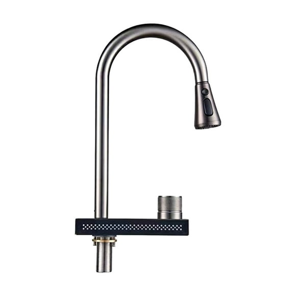 Dsscvnef 4 Modes Kitchen Faucet With Pull Down Sprayer Kitchen Faucet 360° Swivel Kitchen Faucet With Knob Spray Nozzle for Kitchen Kitchen Faucet Replacement Parts Universal