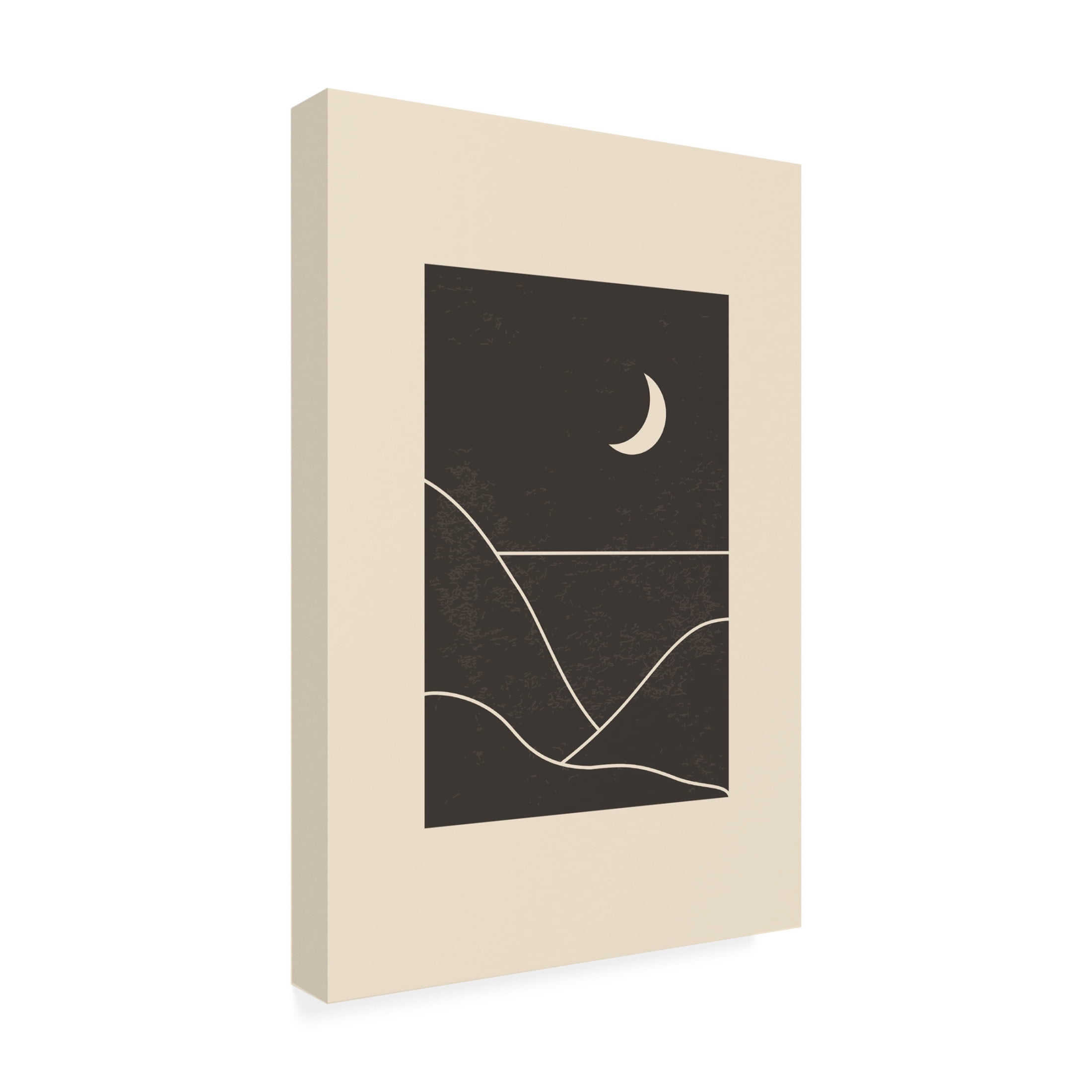 Trademark Fine Art jay stanley Minimal Mountains 5 Canvas Wall Art