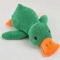 thumbnail image 5 of Juguete de peluche para masticar con forma de pato calmante Mellow Dog, color rosa, 5 of 5