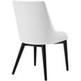 thumbnail image 5 of Modway Viscount 19" Solid Rubberwood and Fabric Dining Chair in Granite Gray, 5 of 7