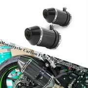 Motorcycle Carbon Fiber M4 Exhaust Muffler Pipe Escape Moto For Yamaha R1 MT07 MT-09 R6 R3 K6 K7 K9 K10 K11
