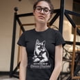 thumbnail image 3 of Tee Hunt Life is Better with My German Shepherd T-Shirt Dog Lover Pet Women's T-Shirt Tee, Black, Medium, 3 of 5