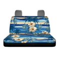 thumbnail image 6 of Uourmeti Car Back Seat Covers for Auto Interior Automotive, Tropical Hibiscus Palm 2 Pack Car Rear Seat Protectors Protects Against Pet Hair and Dirt Easy to Install, 6 of 7