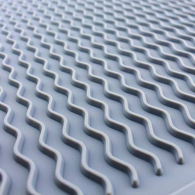 Alfombrilla de silicona para secar platos Jadeshay grande