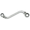 S-Shape Rev.Dbl. Box Ratcheting Wrench 19mm x 22mm
