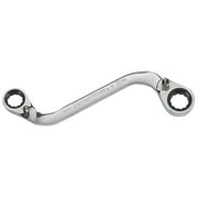 S-Shape Rev.Dbl. Box Ratcheting Wrench 19mm x 22mm