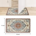 thumbnail image 6 of Boho Light Blue Carpet Door Mat 30 X 17 Inch Welcome Doormat Indoor Outdoor Entrance Floor Mat Non Slip Spring Summer Decor Rubber Mats, 6 of 6