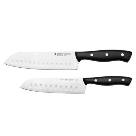 Henckels Everpoint 2 PC Triple Rivet Stainless Steel Santoku Knife Set