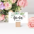 thumbnail image 3 of Koyal Wholesale Botanical Leaves Place Cards for Wedding Party Tables, Seating Name Place Cards for Holders, 60 Pack, 3 of 5
