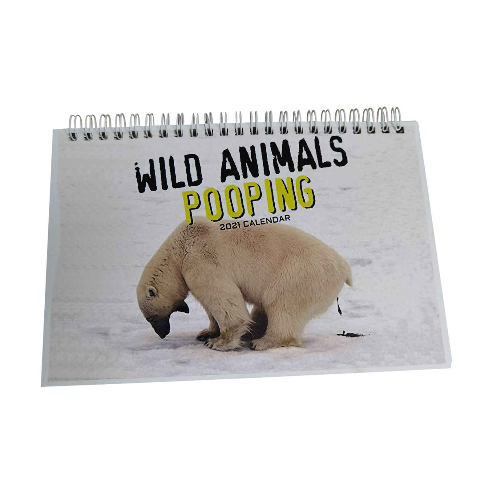 2021 Calendar Wild Animals Pooping Wall Funny Calendar Walmart Canada