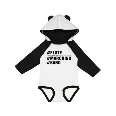 

Inktastic #Flute #Marching #Band Hashtag Text Gift Baby Boy or Baby Girl Long Sleeve Bodysuit
