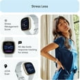 thumbnail image 3 of Reloj inteligente Fitbit Sense 2 Advanced Health Blue Mist/Pale Gold, 3 of 8