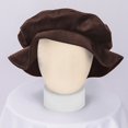 thumbnail image 7 of vlrwzc Medieval Flat Beret Hat Renaissance Costume Cap For Adults, 7 of 7