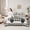 Grey 02, variant on Homewish Buffalo Xmas Tree Twin Bedding Sets 7-Piece for Teen, Winter Snowflake Print Bedding Comforter Set, Vintage Christmas Theme Sheet Sets, Luxury Bedroom Decor