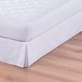 thumbnail image 3 of Rodapie Blanco Liso King Size Microfibra Decoración Concord, 3 of 3