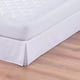 thumbnail image 3 of Rodapie Blanco Liso King Size Microfibra Decoración Concord, 3 of 3