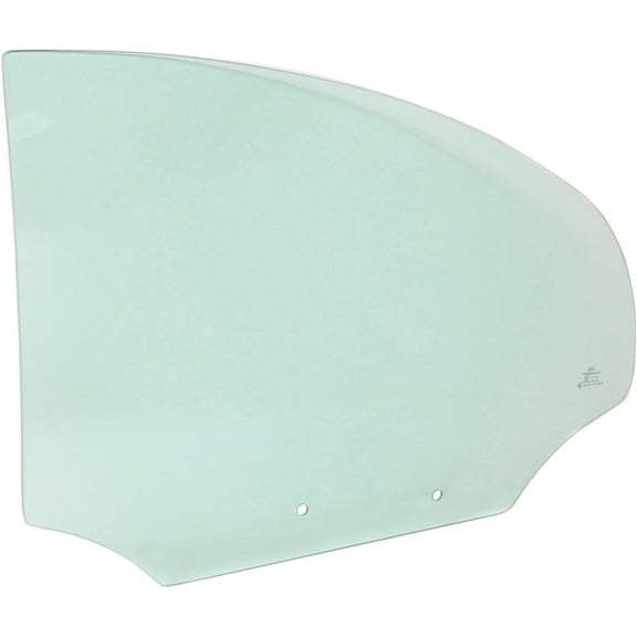 Door Glass Compatible with 1996-2005 Ford Taurus Mercury Sable Rear, Left Driver Green Tint DD08861 GTNN