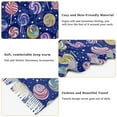 thumbnail image 5 of FORMRS Womens Scarf Winter Soft Long Big Warm Shawls Wrap Tassel Scarves, Blue Colorful Candies, 5 of 9