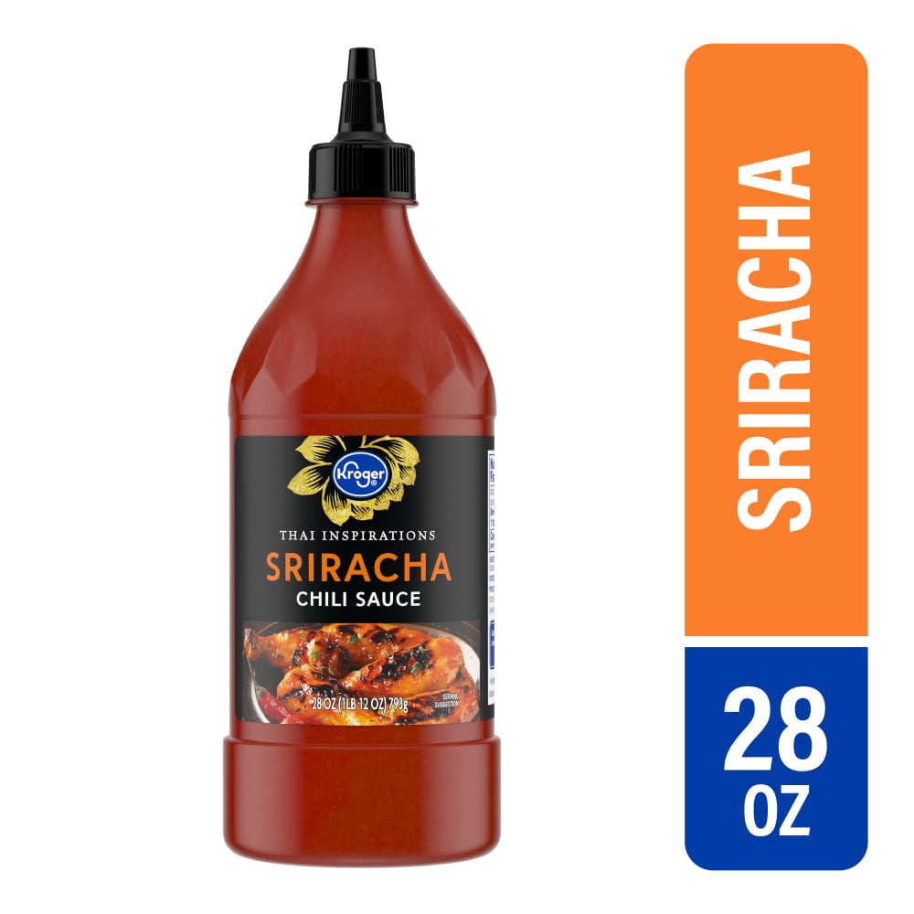 Kroger Sriracha Hot Chili Sauce 28 oz - 3 Pack