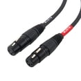 thumbnail image 4 of Cable XLR a 1/4 TRS de 6,35 mm, doble canal, 3 pines, XLR hembra, 4 of 5