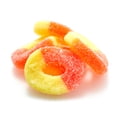 thumbnail image 2 of Yupik Candy Gummy Sour Peach Ring Os, 1Kg, 2 of 3