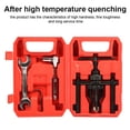 thumbnail image 3 of Yeacher 5 PCS 3-jaw Bearing Puller Motorcycle Bearing Remover Bearing Extractor Puller Motorcycle Repairs Utility Tool with Storage Box, 3 of 8