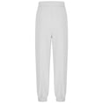 thumbnail image 5 of Fozruso Boys Casual Solid Color Pants With Drawstring Ankle And Side Pockets Comfortable Elastic Waistband For Everyday Wear School Uniform Pants Sizes 6-7 Years(White), 5 of 5